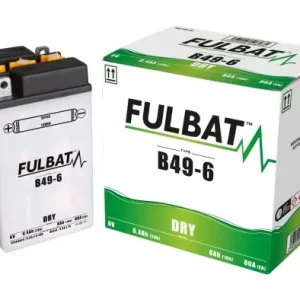 Akumulator FULBAT B49-6 (suchy, obsługowy, kwas w zestawie) Niska cena
